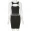 Women Summer Dresses Sexy Mini Front Hollow Out Bodycon Dress