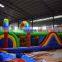 Kids outdoor kids obstacle inflatable course equipment for sale