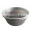 High quality household product round plastic rattan basket mould