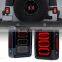 SMOKED AVENGER LED 4th Fourth Generation TAIL LIGHTS for Jeep Wrangler JK 07-2017
