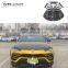 Urus dry carbon fiber material body kit  fit for Urus 2018-2020year TC style front lip with canard hood mirror cover side skirt