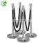 Crowd Control Rope security railing stand rope stanchions