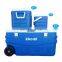 10L+30L+80L 3pcs Outdoor Ice Box Set High Quality Food Fresh Keeping Hard Plastic Cooler Box with Wheels