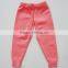 Adjustable White Elastic Belt 100% Cotton Knitted Children Pants PP021