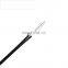 2 core G657A Single Mode Indoor Black LSZH FTTH Drop Cable for Drop Cable Patch cord 2 core single mode fiber optic cable