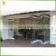 New design clear tempered glazing frameless folding door/frameless glass doors