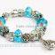 PDR182 Wholesale newest design fashionable jewelry european bead bracelet