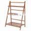 china factory three tier customized wooden bamboo flower plant pot stand/shelf/rack prices