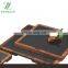 Wholesale Acacia Wood and Black Slate Cheese Board Kitchen Charcuterie Cutting Serving Board