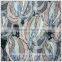 Lace mesh printed fabric