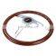 Classic Car Interior Parts 15 inch 380mm Antique Steering Wheels Wood Classic Steering Wheel