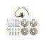 Sanfu JL  front grill light yellow light shell 4pcs led work light yellow for J eep wrangler JL 2018+  JL1189 LANTSUN