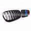 For BMW X5 E70 front grill high quality three color double slat line kindly grill for BMW X6 E71 M style 2007-2013