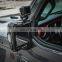 Furyengraver Rearview Mirror Rain Shield Cover for Jeep Wrangler JK 4x4 Offroad Aluminum Mirror Cover for JL