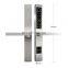 TTlock APP Wifi Control Smart Lock Stainless Steel Digital Fingerprint 5 in 1Door Lock for Aluminum Sliding Gate Glass door