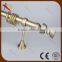 Whole sale metal single curtain rod/wholesale metal single curtain rod