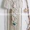 Top Fashion Evil Eye Diy Bamboo Ring Tibetian Macrame Wall Hanging Tapestry Decor