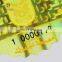 Gold Tamper Evident Holographic Stickers for Package Seal Application