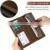 Genuine cow crazy horse high quality leather long wallet customised wholesale slim smart hot sale for men OEM ODM