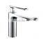Elegance Solid Brass Single Handle Cold And Hot Watermark Basin Faucet