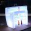 Outdoor furniture hot sale remote control illuminated rechargeable portable mobile led bar counter Mobile Bar