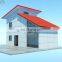 Popular Concrete Panel Wall Double Storey Prefab House in Davao Steel Structure Prefab Living House