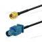 Fakra Z Female Male to SMB Pigtail Cable RG174 9.84ft GNSS Antenna Extension Cable Truck XM Satellite Radio Antenna