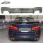 G30 AC Style Carbon Fiber Rear Diffuser Rear Bumper Lip Rear Splitter For BMW 5 Series 30 G38