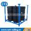 Warehouse stacking storage iron tire rack