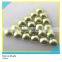 Hot Fix Metal Copper Dome Studs Round Aquamarine Iron on Aluminum Metal Studs