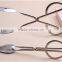 Kitchen utensils all stainless steel food tong for bbq and kitchen use