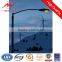 10m street light pole ISO certificate Q235 hot dip galvanized actagonal conical