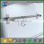 Organize All Satin Nickel Glass Shelf with metal Bar Kitchen accessory