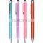 Color touch promotional plastic ball pen