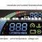 Universal hud head up display Update HUD For Car type-Km/Mile Over speeding warning remind