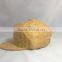 Sample custom blank 6 panel pu hip hop leather snapback cap strap back hat