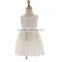 white ruffle chiffon flower Girl Dress party wedding boutique kids long skirt sleeveless girl formal long dress wholesale                        
                                                Quality Choice