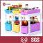 Top quality double layers detachable slidable storage box