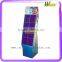 Supermarket Promotion Floor Tray Stand Paper Magazine Display