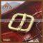 Gold plated square belt ring for man