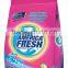 AMERICA FRESH LAUNDRY DETERGENT POWDER WITH SOFTENER PINK BAG