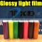 PVC Car Headlight Protective Wrapping Film light blue color 0.3m*10m