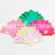 Hot sale popular color mixed fan-shaped sequin for table cloth weddings