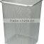 Rectangle advertising trash can