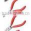 Pliers Kit 4 pcs Mini Pliers Kit Size 75 mm with Glittering PVC. Contains Chain, Flat,Round & Side Cutter