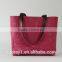 Leather Canvas Bag In Shopping Bag Beach Bag Handbag