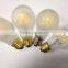 B22 ETL HIGH LUMEN LED FILAMENT BULB LIGHTING RUBBERIZED COATING GLASS FROSTED E27/E26 8W FOR USA