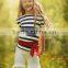 Fashion Organic cotton kids skirt and top cotton tank for girls