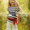 Fashion Organic cotton kids skirt and top cotton tank for girls