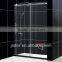 Stainless Steel Sliding Shower Glass Door Single Roller